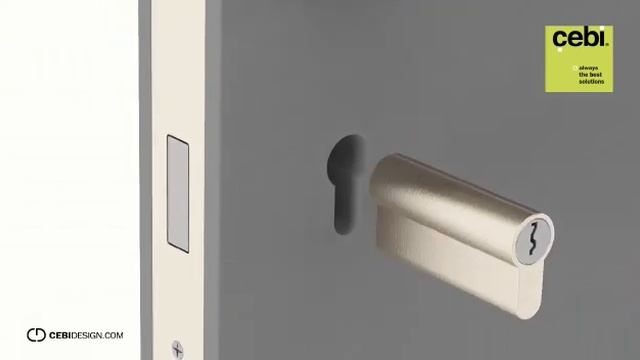 Инструкция по установке дверных ручек CEBI смотреть онлайн