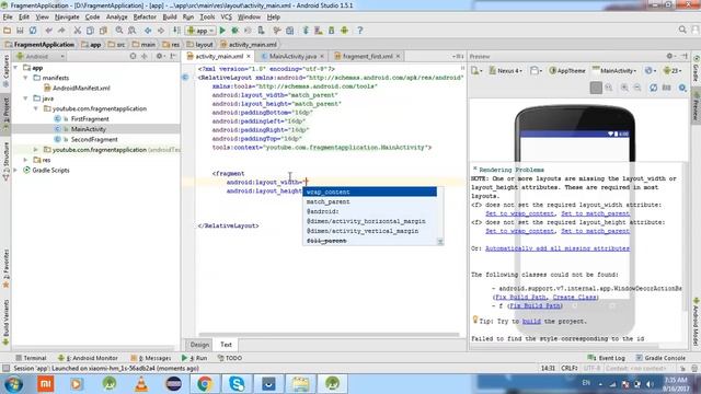 How To Create Fragment Android Studio In Hindi #1 смотреть онлайн