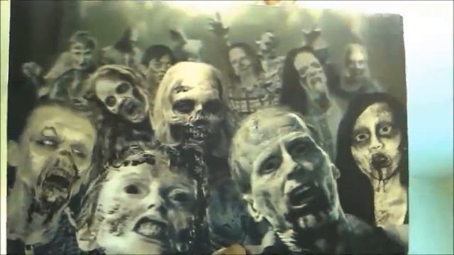 3D Наклейка на ноутбук 'Зомби' смотреть онлайн