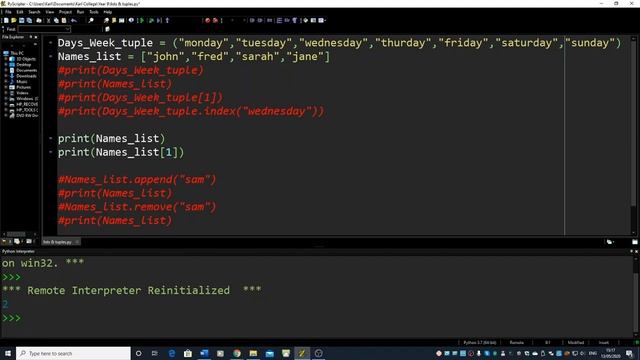 Introduction to lists and tuples in python смотреть онлайн