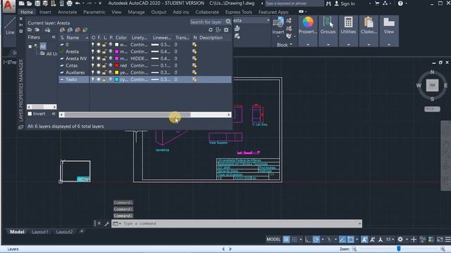AutoCad 10 Configuraçao Layers смотреть онлайн
