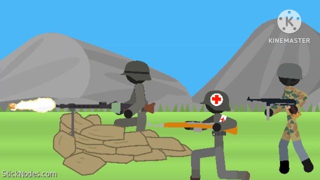 World war 2 VS Zombies Part-1 (stick nodes animation) смотреть онлайн