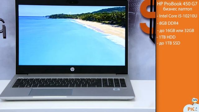 HP ProBook 450 G7 - кратко описание смотреть онлайн