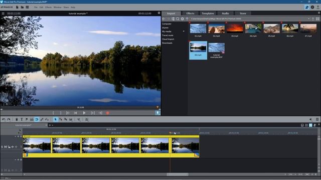 Magix Movie Edit Pro 2021 Tutorial смотреть онлайн