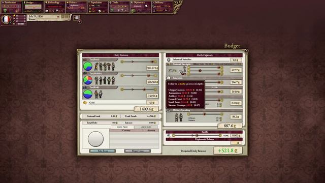 Let's Learn Victoria II: #3 Budget смотреть онлайн