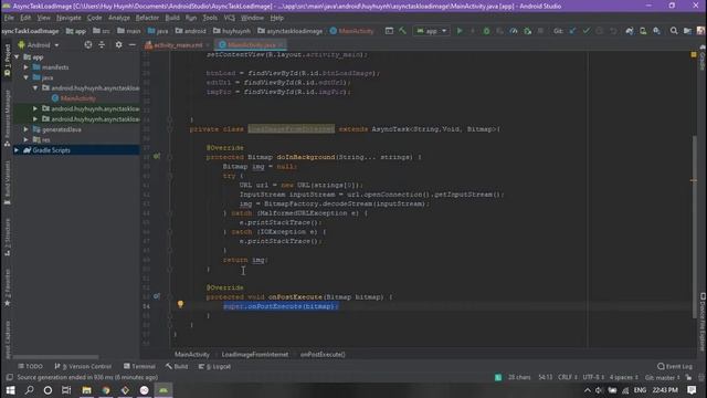 [Android Tutorial] Chapter 53: AsyncTask Load Image Android смотреть онлайн