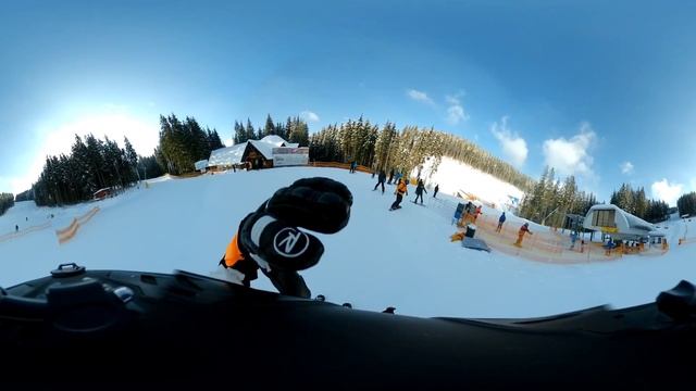 [360°] Bukovel или приключения Шлёмы (Камера 360)