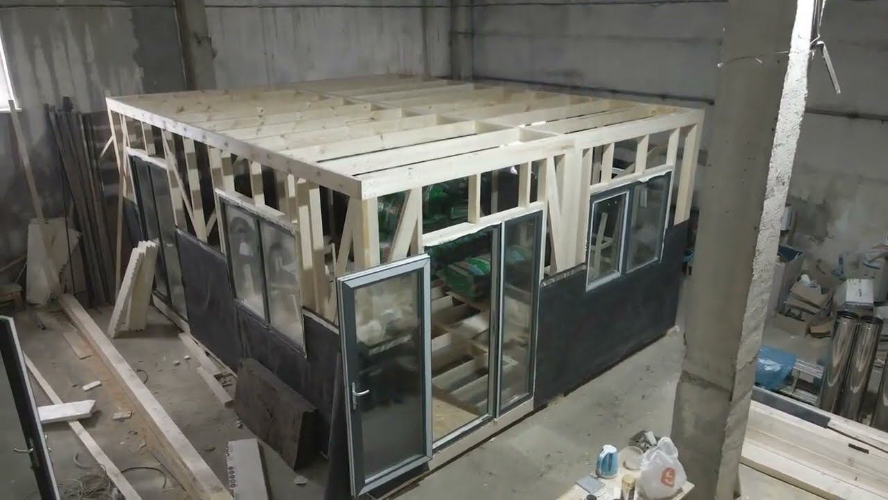 Облет производства модульных домов SPmodul смотреть онлайн