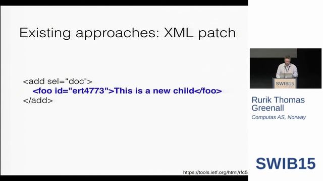 HTTP-PATCH for Read-Write Linked Data / Rurik Thomas Greenall смотреть онлайн