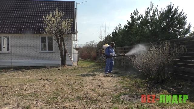 Акарицидная обработка участка от клещей. смотреть онлайн