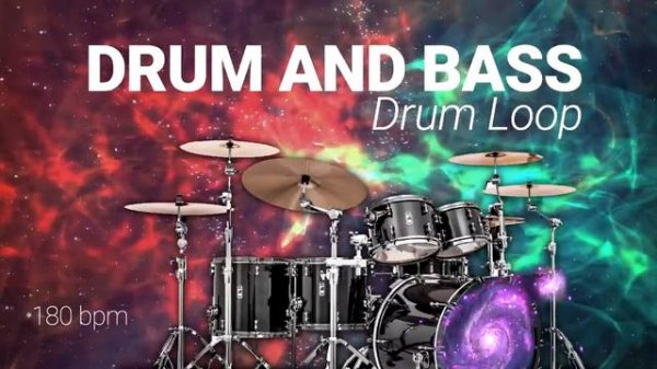 Free DRUM AND BASS DRUM LOOP 180 bpm