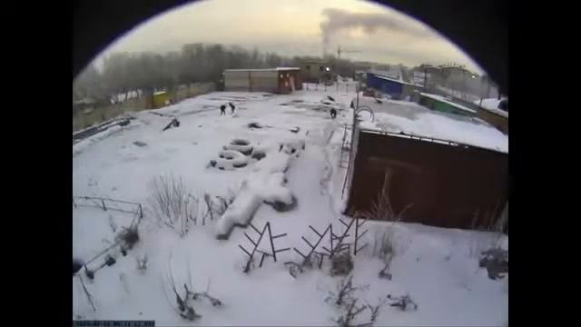 МЕТЕОРИТ в Челябинске (15.02.13) смотреть онлайн