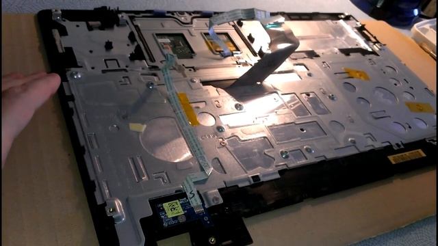 ноутбук ACER E5-511  замена клавиатурки