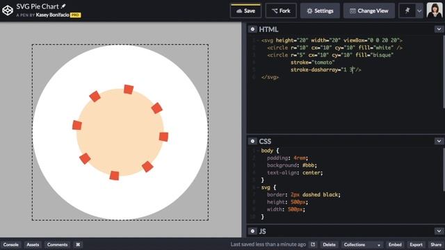 SVG Pie Chart Code Along смотреть онлайн