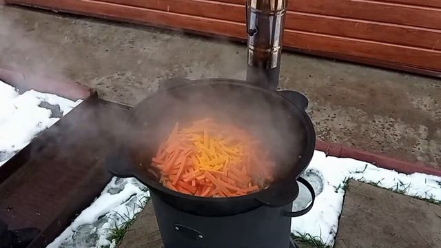 ПЛОВ С ДОМАШНЕЙ КУРИЦЕЙ | ГОТОВИМ В КАЗАНЕ смотреть онлайн