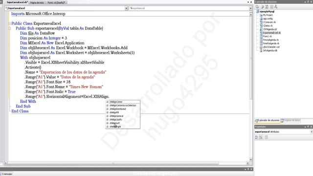 Exportar a Excel desde Visual Studio 2008 смотреть онлайн