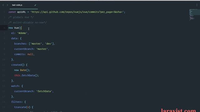 33 禁用ESLint 和使用相應插件 смотреть онлайн