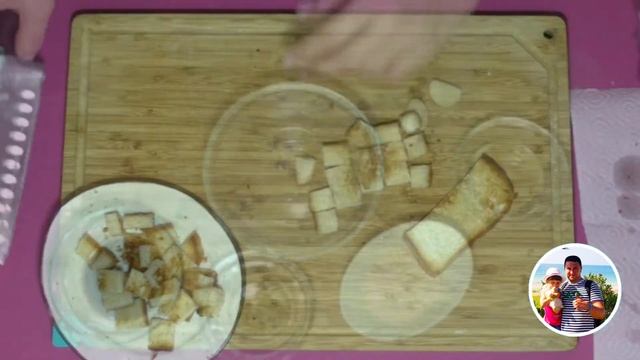 Один из любимых наших рецептов: салат “Цезарь” с креветками (очень вкусно) смотреть онлайн