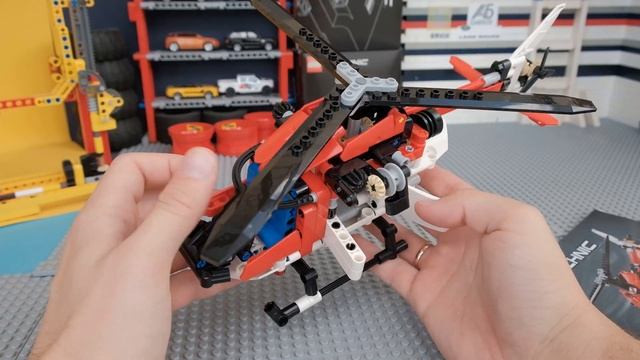 [Обзор] LEGO Technic 42092 Rescue Helicopter смотреть онлайн