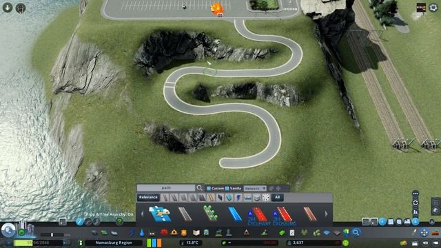 Cities Skylines - Nomasburg: 07- Let's build something on a hill смотреть онлайн