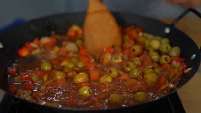 Курица по-мароккански.