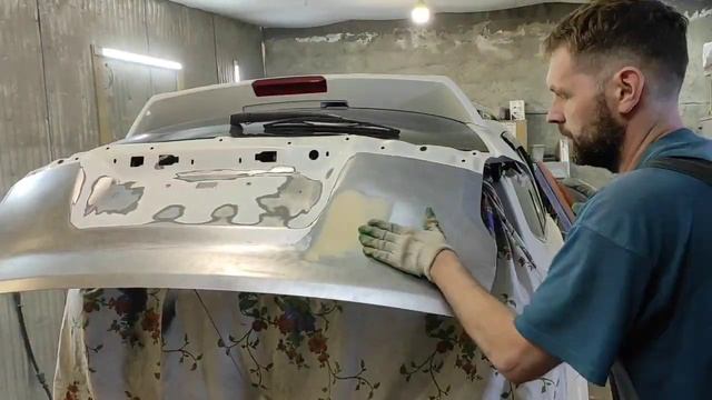 SubaRusty Forester, back door repair смотреть онлайн