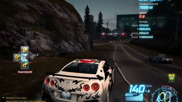 NFS World Making Lvl 50 with Nissan GT-R(R35) in Team Escape Late Departure смотреть онлайн