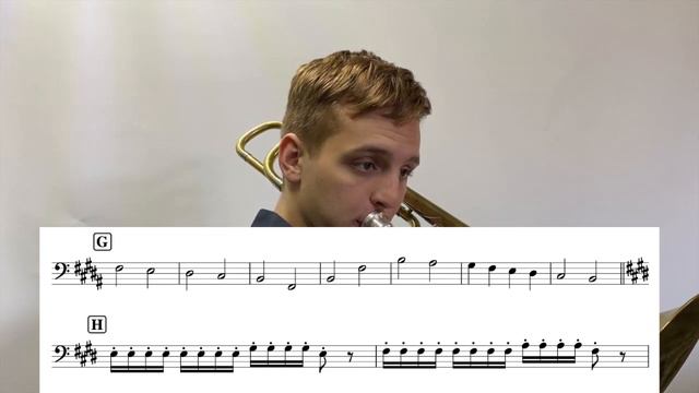 Trombone Major Scale Warm Up Play Along смотреть онлайн