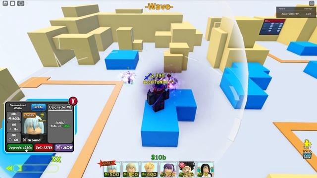 Demonlord Waifu Showcase (Rimuru Reincarnated Slime) All Star Tower Defense Showcases ASTD ROBLOX смотреть онлайн