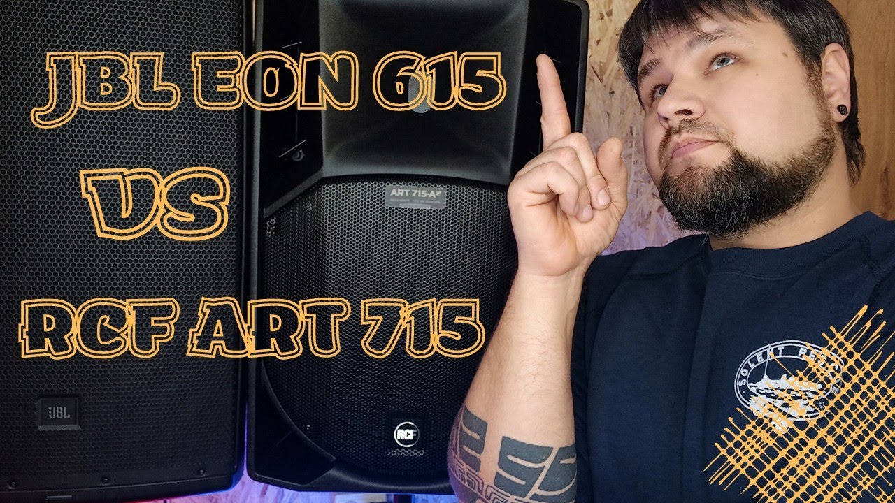 RCF Art 715 vs JBL eon 615 смотреть онлайн