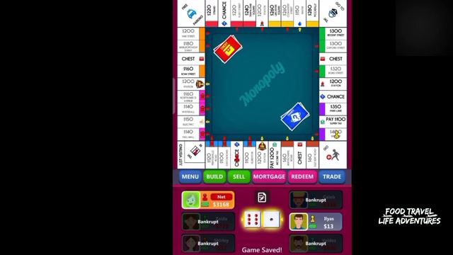 Let's play Monopoly | Food Travel Life Adventures смотреть онлайн