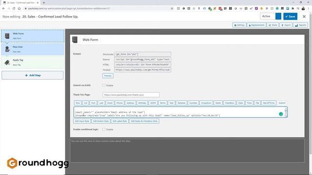 How to distribute leads round-robin for sales team. Groundhogg CRM Tutorial смотреть онлайн