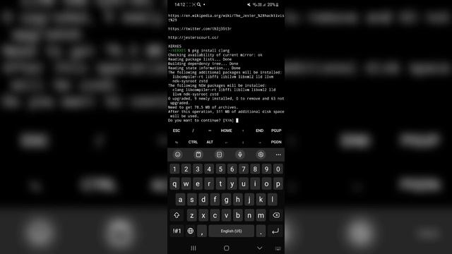 Мощная DDOS атака через TERMUX смотреть онлайн