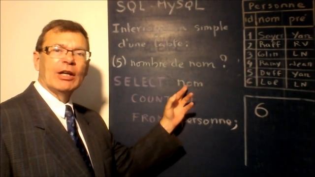 Tutoriel français SQL : Requêtes select et vues de base смотреть онлайн