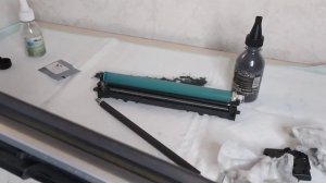 Заправка картриджа,  CB540a, CB541a, CB542a, CB543a