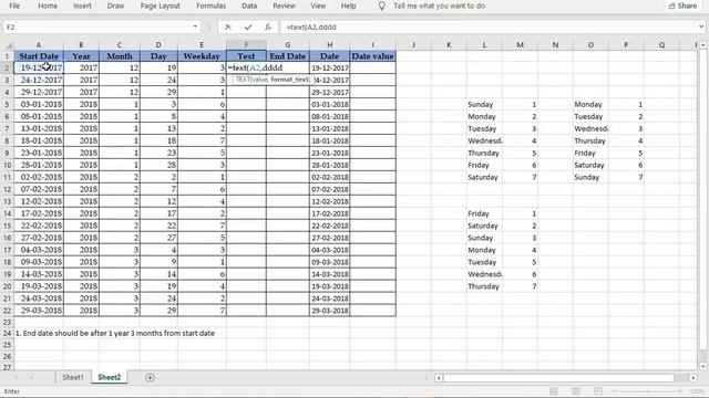 Excel By Deepak Gupta Day-16 || DATEVALUE|| DATE|| WEEKDAY|| TEXT|| DAY|| MONTH|| YEAR || смотреть онлайн