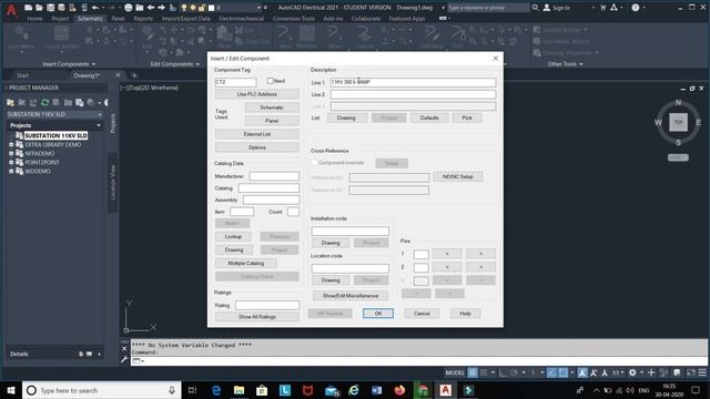 SUBSTATION SLD PRACTICE ELECTRICAL AUTO CAD смотреть онлайн
