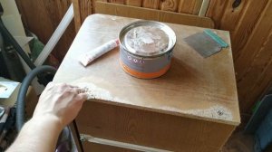 Как реставрировать стол из ДCП. По дешману за 5$