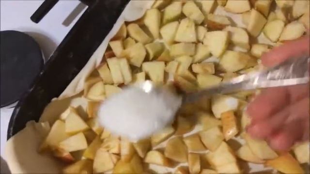 Очень вкусный слоеный пирог с яблоками! смотреть онлайн