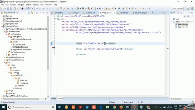 Spring MVC with JDBC (Insert) | Spring MVC with JDBC Tutorial in Hindi | #18 смотреть онлайн
