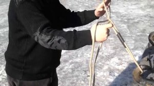 2 способ крепления пожарной спасательной веревки за конструкцию