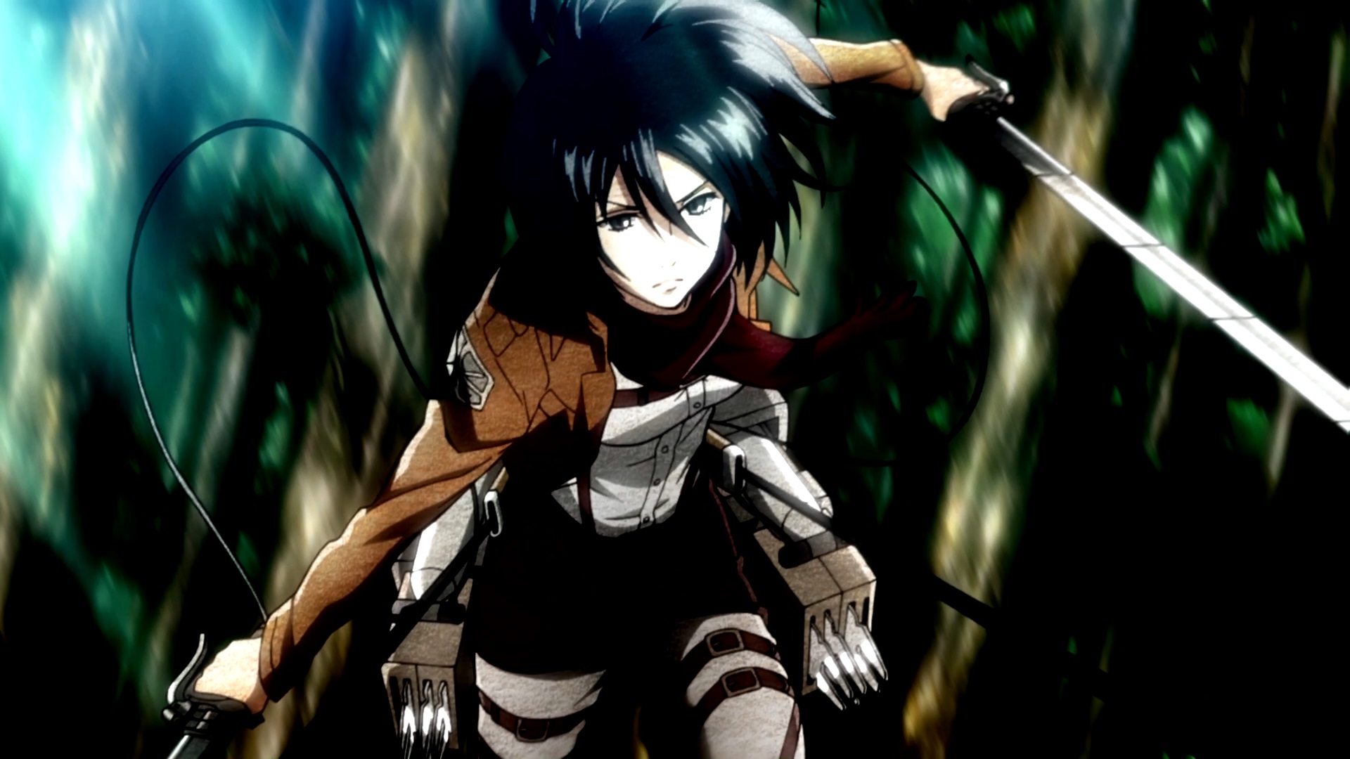 ⚡Атака титанов (Микаса и Эрен) - Я за тобой... [AMV]⚡ смотреть онлайн