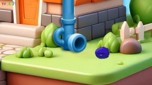 Hickory Dickory Dock | The Rhino Just Up the Clock | Youkids Nursery Rhymes