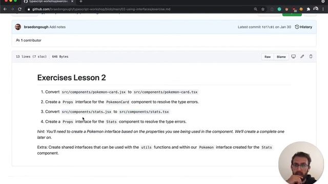 Learn Typescript For React - 02.04: Exercise смотреть онлайн
