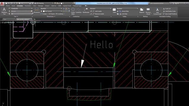 How to mask out the background of your leader in Autodesk Autocad смотреть онлайн