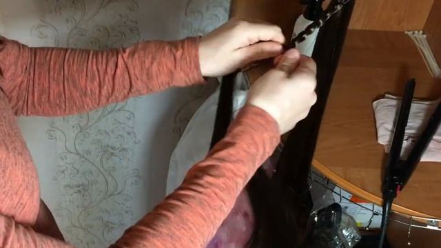 Как завить и распрямить афрохвост из канекалона Аида смотреть онлайн