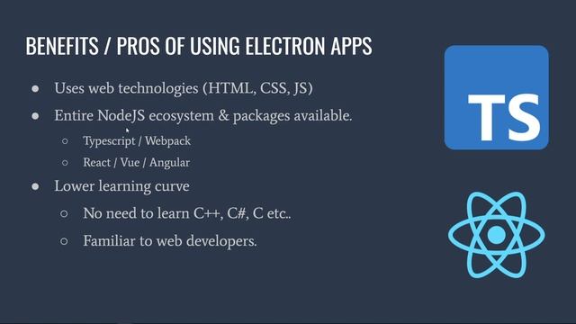 Introduction To Electron / Pros & Cons In 2021 - System Info App w/ Electron Part: 2 смотреть онлайн
