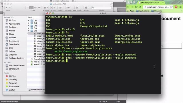 ۲۰- قالب بندی و واردکردن فایل در SASS смотреть онлайн