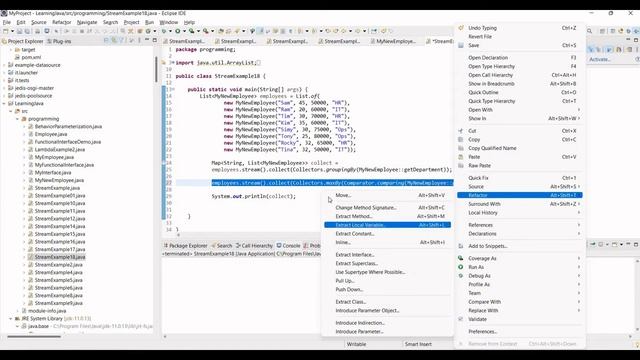 19. Java Stream - using groupBy and maxBy functions смотреть онлайн