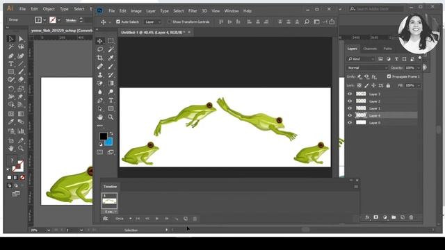 Create GIF from an image sequence in photoshop easy and simple #photoshop #education #animation смотреть онлайн